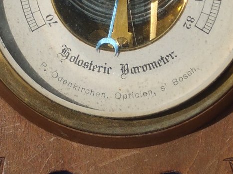 Art Deco barometer - 4