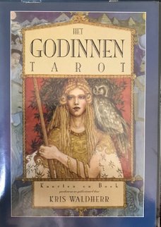 Het Godinnen Tarot SET Boek met 78 kaarten - Kris Waldherr