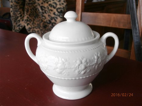 WEDGWOOD /woodland thee/koffie-pot blauw - 8