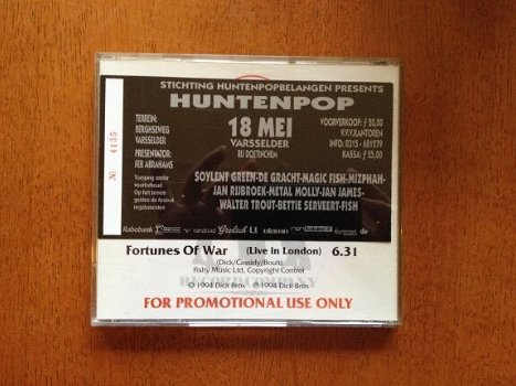 Fish - Fortunes of War [CD Maxi] PROMO - 2
