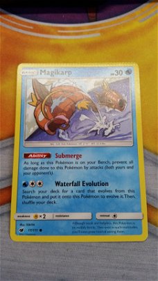 Magikarp 17/111 Common Sun & Moon Crimson Invasion (( misprint))