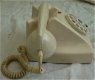Vintage Telefoontoestel, Ericsson Rijen, Type 1951, Ivoorwit, PTT, jaren'50/'60.(Nr.1) - 2 - Thumbnail