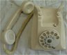 Vintage Telefoontoestel, Ericsson Rijen, Type 1951, Ivoorwit, PTT, jaren'50/'60.(Nr.1) - 5 - Thumbnail