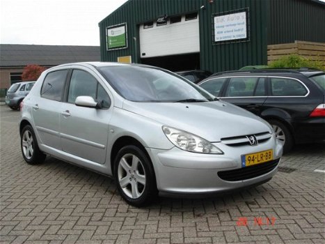 Peugeot 307 - 1.6-16V XSI Airco, Leer, met boekjes en NAP - 1