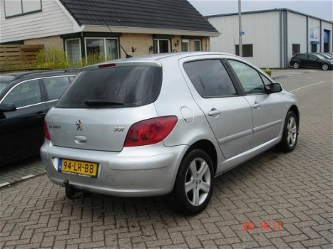 Peugeot 307 - 1.6-16V XSI Airco, Leer, met boekjes en NAP - 1