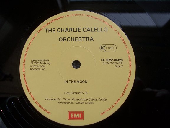 THE CHARIE CALELLO ORCHESTRA SING SING SING - Afbeelding 2