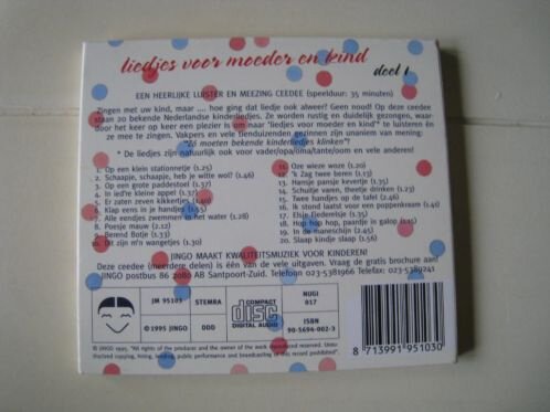 Liedjes voor moeder en kind - deel1 - Afbeelding 3
