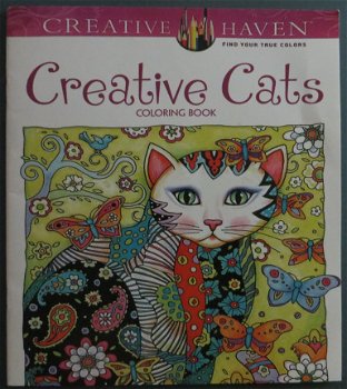 CREATIVE CATS --- Coloring book --- Marjorie Sarnat - 1