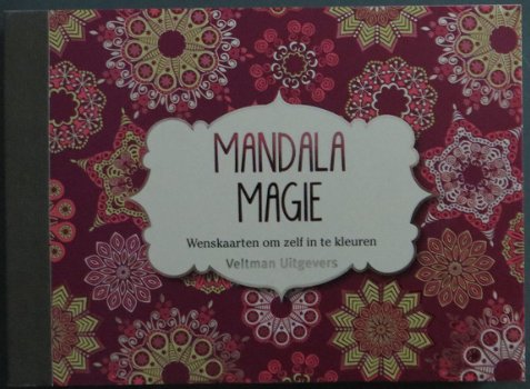 ANSICHTKAARTEN 16,5cm x 12cm --- Veltman Uitgevers --- MANDALA MAGIE - 1
