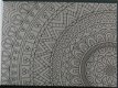 ANSICHTKAARTEN 16,5cm x 12cm --- ADULT COLOURING ---> Vogels op de voorkant - 3 - Thumbnail