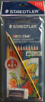 STAEDTLER KLEURPOTLODEN --- A-B-S = Anti-Break-System - 1