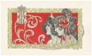 Oude jugendstil sigarenplaat // art nouveau cigar label - 1 - Thumbnail