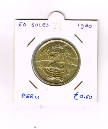 50 Soles 1980 Peru (nr 76) - nr. 1