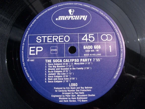 LOBO THE SOCA CALYPSO PARTY 2x - Afbeelding 2