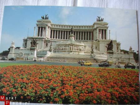 Nieuwe ansichtkaart uit Rome - Nationaal monument - 1