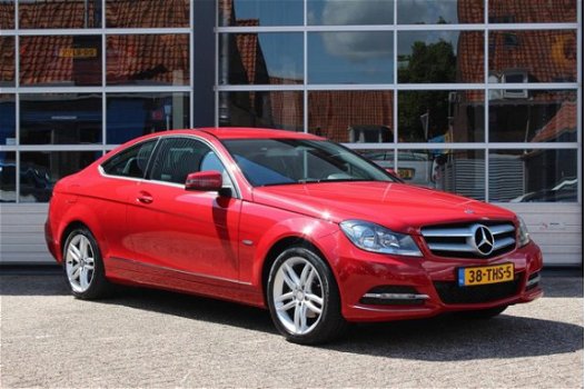 Mercedes-Benz C-klasse Coupé - 180 Ambition (Airco, Leder, Navigatie, LM-velgen, Led verlichting, ME - 1