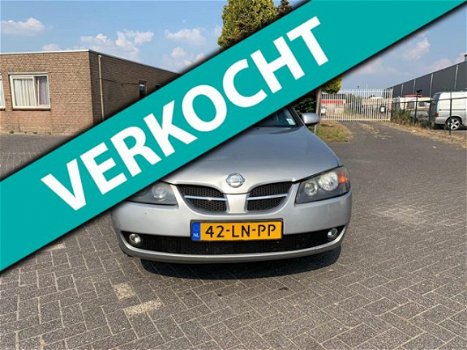 Nissan Almera - 1.8 Tekna AUTOMAAT/5 DEURS/AIRCO - 1