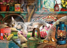 Gibsons - Snoozing in the Shed - 1000 Stukjes Nieuw