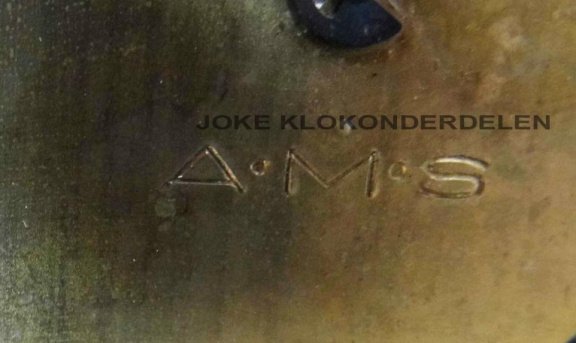 === Ketting uurwerk = A.M.S. = gebruikt === 47045 - Afbeelding 6