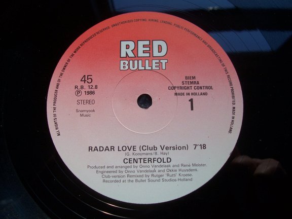 CENTERFOLD RADER LOVE - Afbeelding 2