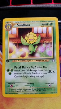 Sunflora 50/111 Uncommon 1 ste editie Neo Genesis nearmint - 1