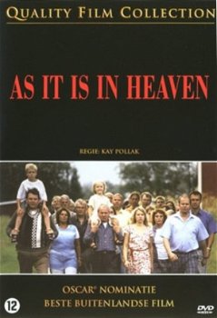 As It Is In Heaven (DVD) Quality Film Collection Nieuw/Gesealed - 1