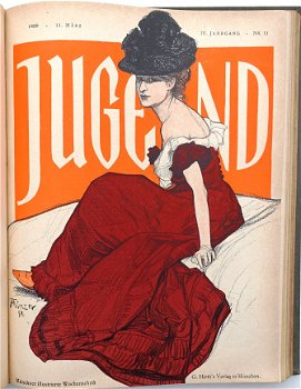 Jugend 1899 Band 1 (nr. 1 t/m 26) Art Nouveau Belle Epoque - 4