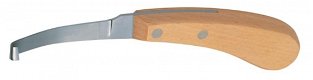 HOEFMES links - smal met houten handvat smal - 1 - Thumbnail