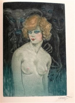 La Montée aux Enfers 1920 Magre - E Chimot (ill, sign) 1/590 - 4