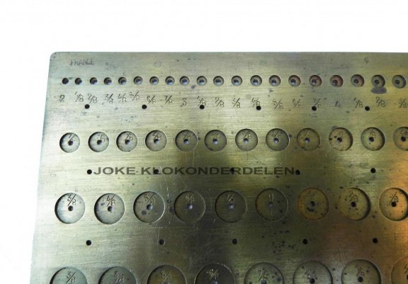 Klokmakers gereedschap = gebruikt 37061 - Afbeelding 2