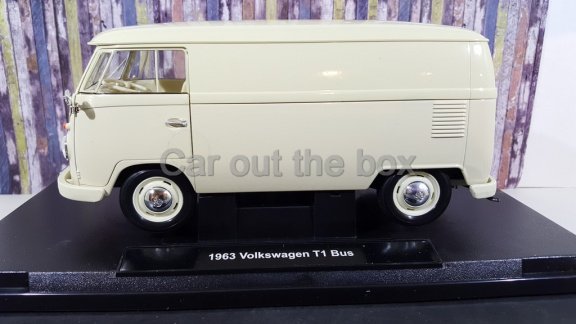 Volkswagen VW T1 Creme 1:18 Welly - 1