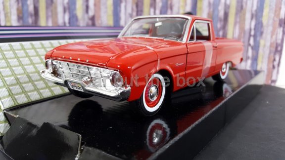 Ford Rachero Pick up rood 1:24 Motormax - 2