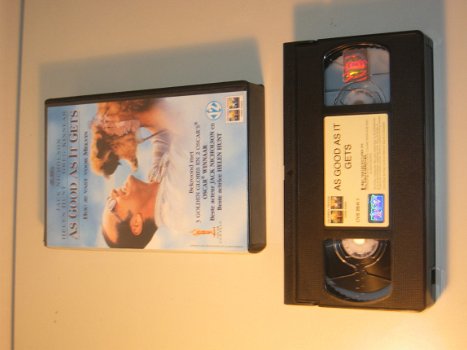 VHS As Good As It Gets - Jack Nicholson & Helen Hunt - 1