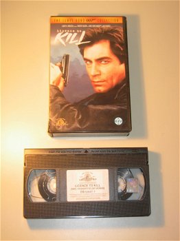 VHS Licence To Kill - Timothy Dalton - 1