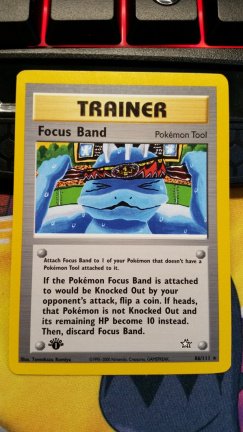 Focus Band 86/111 rare 1 ste editie Neo Genesis nearmint - nr. 1