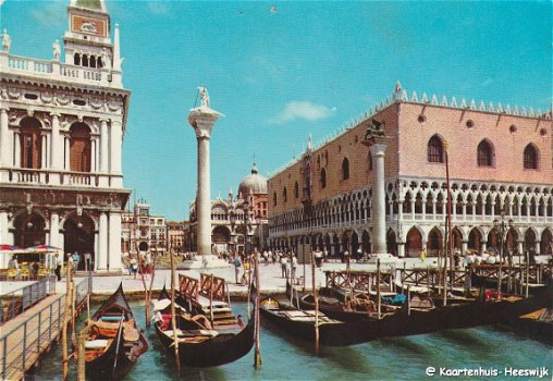 Italie Venezia Il Molo e Palazzo Ducale - 1