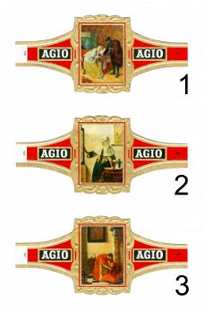 Agio - Serie Oudhollandse binnenhuisjes (rood 1-24)