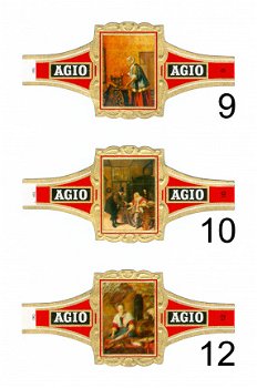 Agio - Serie Oudhollandse binnenhuisjes (rood 1-24) - 3