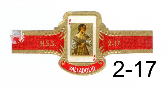 HSS - Serie Speelkaarten, met S (rood 1-24) - 1