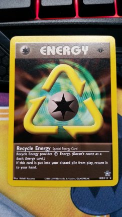 Recycle Energy 105/111 Rare 1 ste editie Neo Genesis nearmint - nr. 1