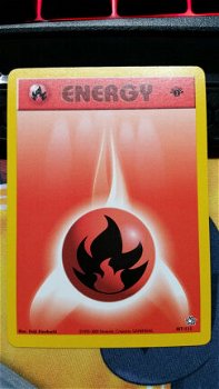 Fire Energy 107/111 Common 1 ste editie Neo Genesis Nearmint - 1