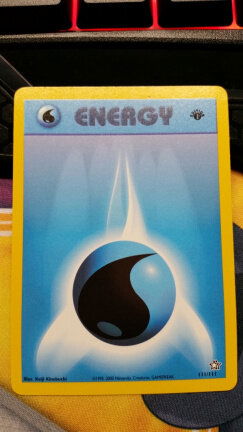 Water Energy 111/111 Common 1 ste editie Neo Genesis Nearmint - nr. 1