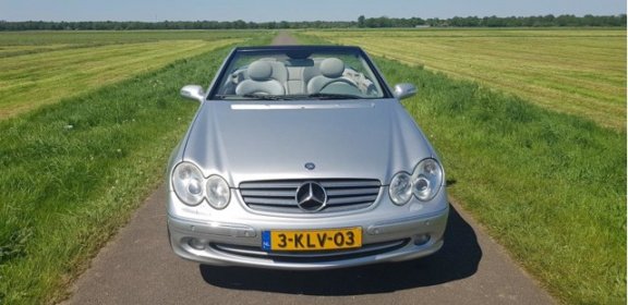 Mercedes-Benz CLK-klasse Cabrio - 200 K. Elegance Kompressor Automaat. Zeer nette staat - 1