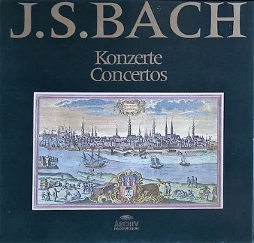 LP - BACH - 11 LP-set - Konzerte - Concertos - 0