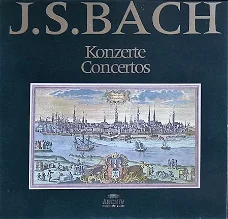 LP - BACH - 11 LP-set - Konzerte - Concertos