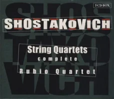 5CDset - Shostakovich - String Quartet - Rubio Quartet