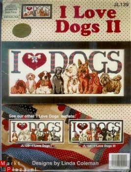 DESIGNS BORDUURPAKKET I LOVE DOGS 11 - 1