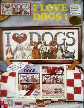 DESIGNS BORDUURPAKKET I LOVE DOGS 1 - 1