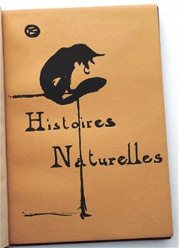 [Fine Binding] Toulouse-Lautrec 1949 Histoires Naturelles - 5