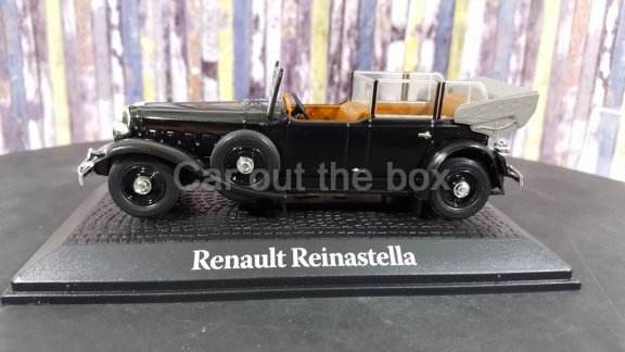 Renault Reinastella Albert Lebrun zwart 1:43 Atlas - 1